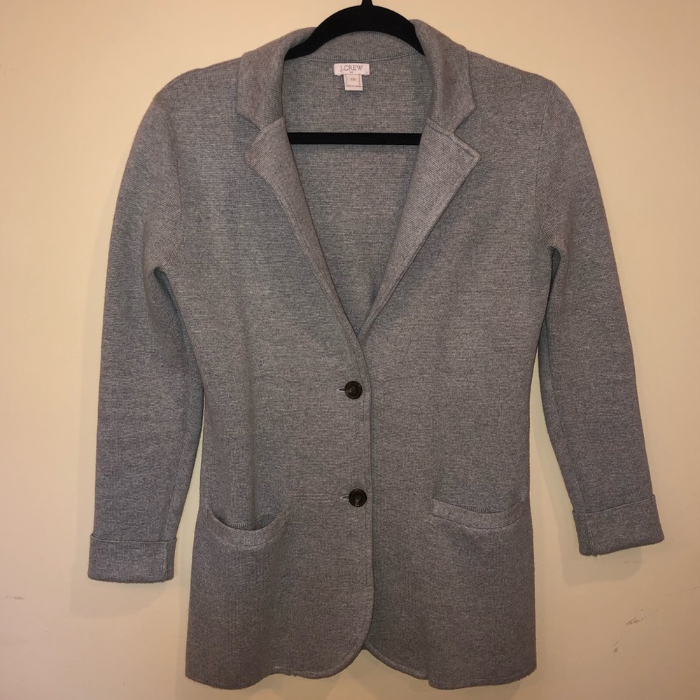 J. Crew Sweater Blazer
